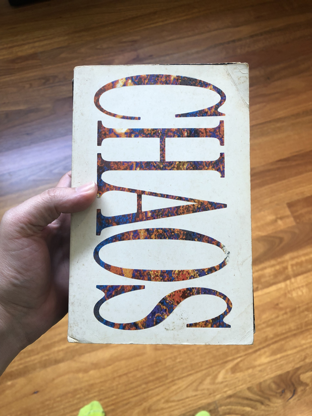 The cover the book Chaos by James Gleick