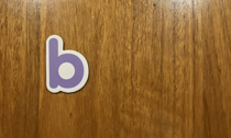 The letter 'b'