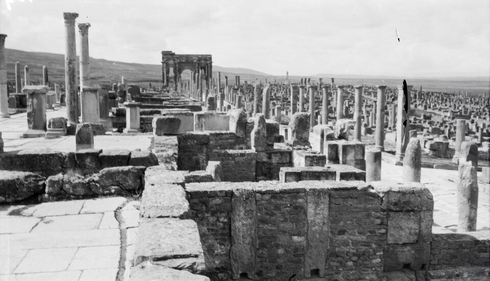 The ruins of Timgad